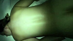 Homemade pov massaging curvy wife and cumming on hairy pussy