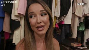 Behind scenes with Leila Botwin and Francys Belle