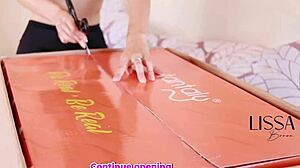 Unboxing Tantaly big ass realistic pussy sex doll for naked fetish fucking