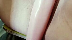 Watching my cuñada with a thick dildo—pure raw craving!