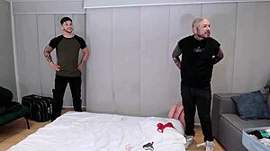 Hot Latina Felipe Skull Devoured by Two Hungry Neighbors in Wild Action