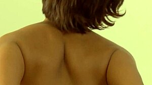 Flavia C fingers her tight pussy