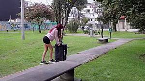 Hot Latina Felipe Skull Devoured by Two Hungry Neighbors in Wild Action