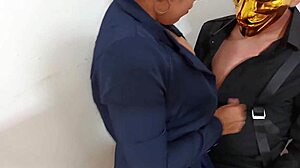 Boss subdues rude employee and fucks her!