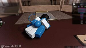 The demon girl rides a monster cock in round 2 sex with follower 13, part 2.