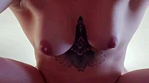 homemade stepsister rides my big cock and begs to swallow cum