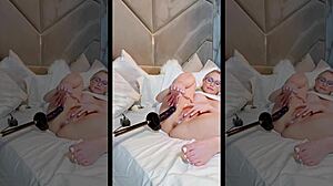 mia malkova screams from fuck machine!