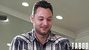 i couldn’t resist tittyfucking my stepmother-in-law Brittany Andrews with Brad Sterling watching