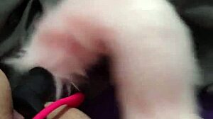 chubby milf fox gets double penetration in ass and pussy