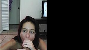 Big Latin Dick Gets Stroked And Sucked In POV Cumshot On Tits.