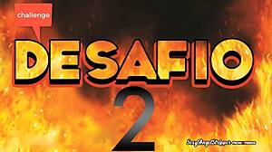 Wow, jerk off challenge with sexy angel stripper, cum three times!