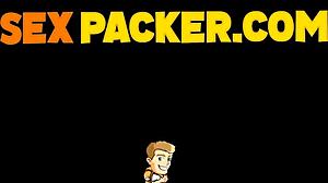 cute russian teen 18+ sucking a huge dick at sneaky casting pov