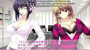 erotica yuuwaku - yuka route 4 celebrates promotion with blowjob