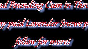 Learn to swallow cum with deep throat technique