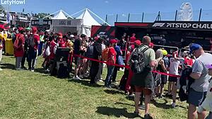 The Adventures of Lety Episode 4: Camping in Imola Italy with Exhibitionist Flashing