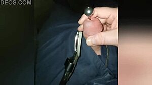 Jayq Sounds 14Mm Steel in Penis and Urethra Stretching!