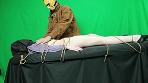 scarlett johnson gets hardcore fucked by jason vorheves with choking and blowjob