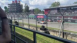 The Adventures of Lety Episode 4: Camping in Imola Italy with Exhibitionist Flashing