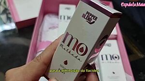 Influencer Testing Erotic Products - Pepper Blend Official - Wet Line - Body Oil And Others -asmr