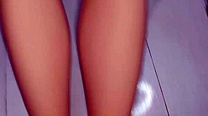 Old dirty man tenderly slides small cock into young girl's pink pussy