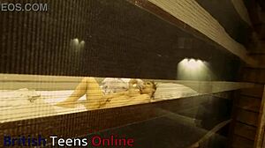 you watch your neigbor masturbating