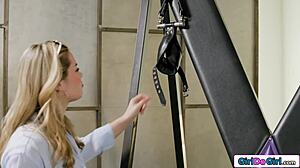 oiled milfs fisting in nuru dungeon 😈