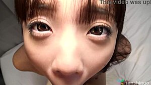 Cute Japanese teen Mio Ichihara craves a wild fuck session.
