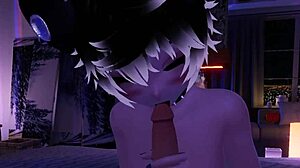 Femboy Gives Handjob And Blowjob