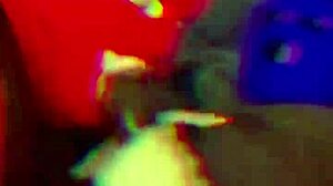 amateur latina wife gives sloppy deepthroat to her lover