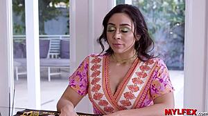 clairvoyant milf predestined for intense outdoor session