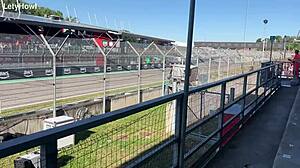 The Adventures of Lety Episode 4: Camping in Imola Italy with Exhibitionist Flashing