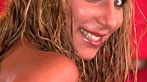 Double Penetration On Pool Table