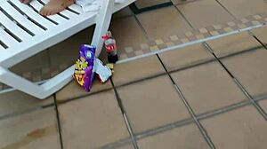 i conviced this horny chick at the pool to come over for cofee but i really wanted to fuck her and she knew it