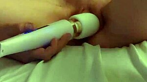 richelle rose masturbates with a wand and cums multiple times in 4k