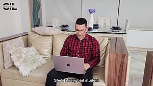 rough sex with teacher salome gil for university pass