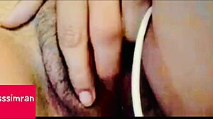 Misslaila Caught with Finger in Her Little Pink Vagina