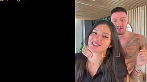 tattooed spaniard dominates salomé gil with big cock in her home