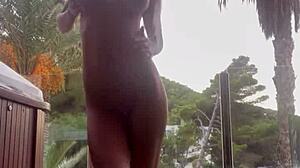 Monika Fox Masturbates and Squirts in Wild Homemade Show