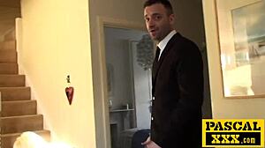 british plastic bimbo dominated, banged hard in every hole