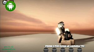 the roblox whore engages in sex, showing off her big ass