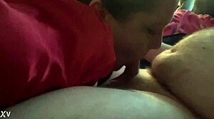 Cougar's new toy drains every last drop from him.