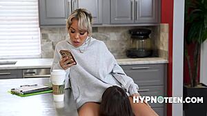 Lonely Brunette Asian Teen Uses Freeuse In Group Ffm Session - Hypnoteen 18+