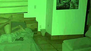 Stepfather sneaks into stepdaughter's bed for midnight fuck