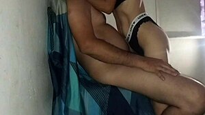 my stepsister whore tore her panties and rode my big cock bareback!