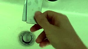 Horny Katty West masturbates on balcony for peeping pervert