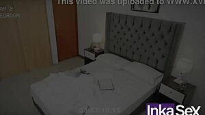 I discover my shy brown employee and feel the passion as I fuck her in the ass