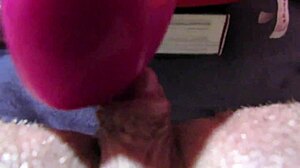 Big clit orgasm closeup