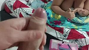 i masturbate while my wife gets her nails done feeling so horny