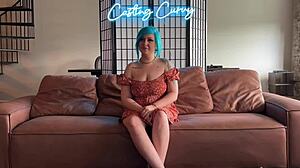 Casting Curvy Real Stepmom Does Porn Audition