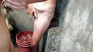 Melissa fucks her cousin secretly in the attic!